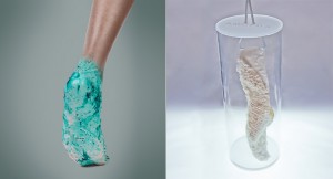 Las zapatillas Amoeba están relizadas con protocelulas, un material entre lo orgánico y lo inorgánico