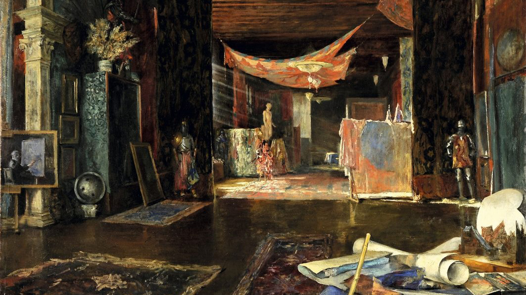 Izaskun Chinchilla se ha inspirado en las pinturas de Mariano Fortuny.