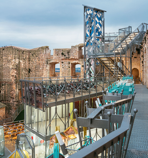 Castillo Garcimuñoz, diseñado por Izaskun Chinchilla