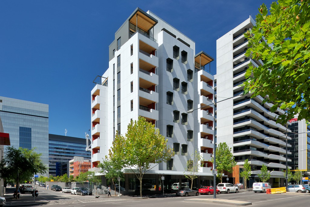Forte Building es un edificio de madera de 10 plantas y 32 metros de altura situado en Melbourne.