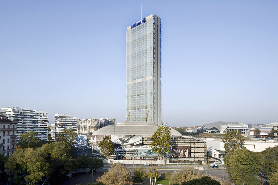 Allianz Tower, Milán, Arata Isozaki, 2014. Photo: Alessandra Chemollo.